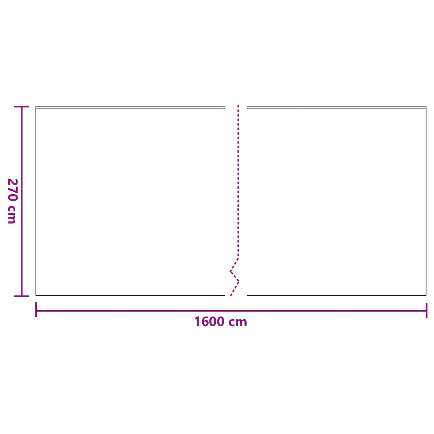 Dust Sheet with Adhesive Tape 12 pcs Transparent 270 x 1600 cm