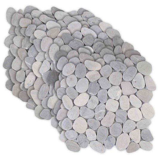 Pebble Tiles Grey 30 x 30 cm River Pebble Pebble Tiles Grey 30 x 30 cm River Pebble