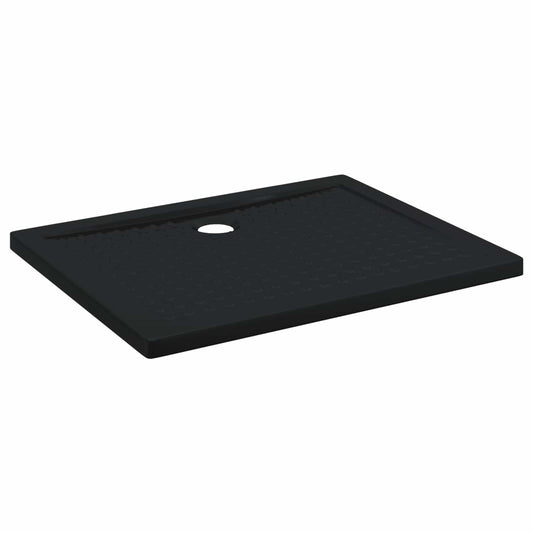Shower Base Tray with Dots 100 x 80 x 4 cm ABS Black Shower Base Tray with Dots 100 x 80 x 4 cm ABS Black