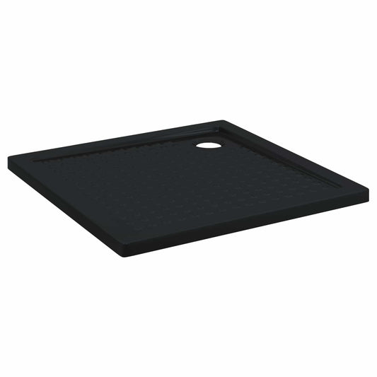 Shower Base Tray with Dots 90 x 90 x 4 cm ABS Black Shower Base Tray with Dots 90 x 90 x 4 cm ABS Black