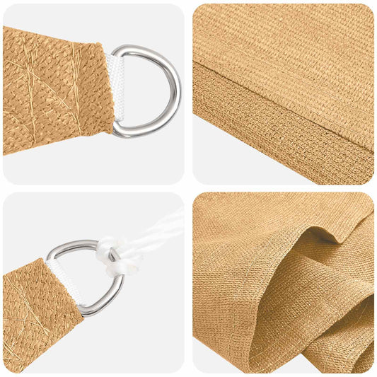 Sunshade Sail Sand 2.5 x 6 m HDPE Sunshade Sail Sand 2.5 x 6 m HDPE