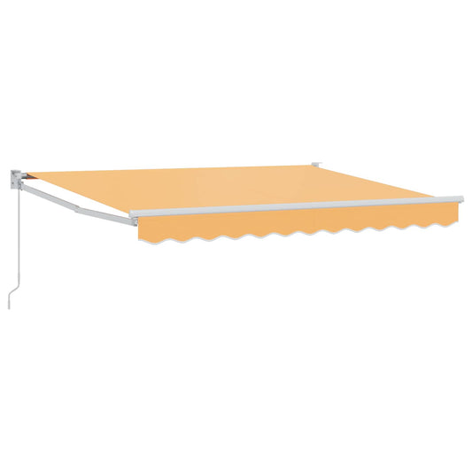 Retractable Awning Sand 3.5 x 2 m 100% Polyester and Aluminium Retractable Awning Sand 3.5 x 2 m 100% Polyester and Aluminium