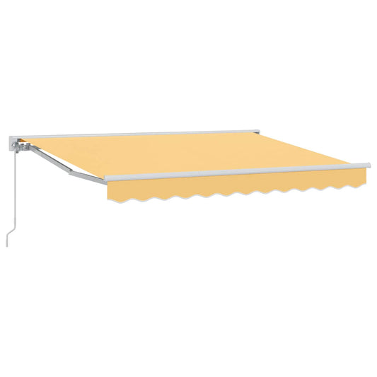 Manual Retractable Awning Sand 4.5 x 3.5 m Manual Retractable Awning Sand 4.5 x 3.5 m