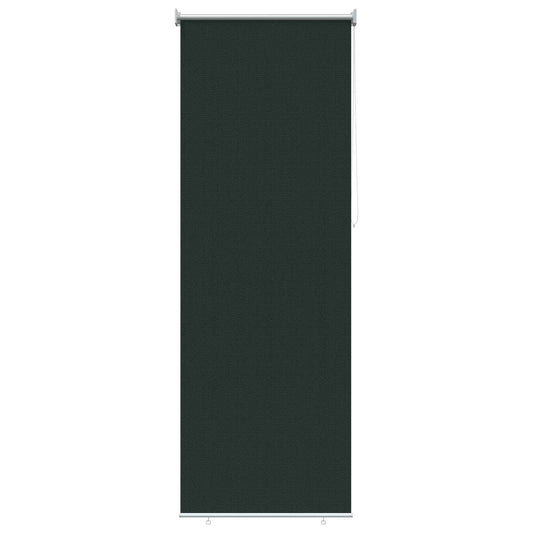 Outdoor Roller Blind 90% UV Block Dark Green 80 x 230 cm HDPE Outdoor Roller Blind 90% UV Block Dark Green 80 x 230 cm HDPE