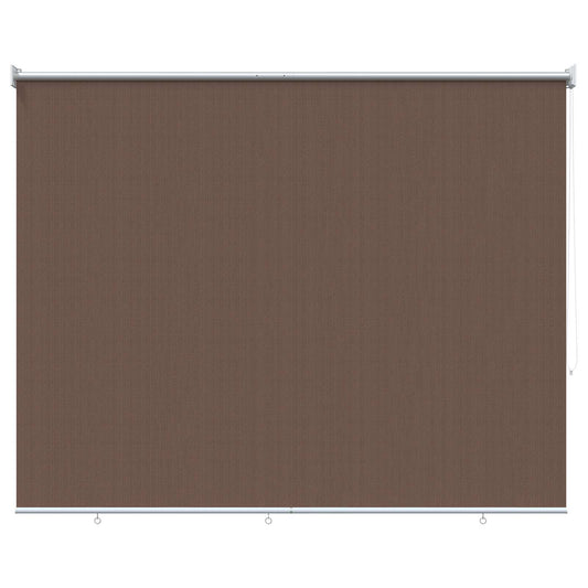 Outdoor Roller Blind 90% UV Block Taupe 120 x 230 cm HDPE Outdoor Roller Blind 90% UV Block Taupe 120 x 230 cm HDPE
