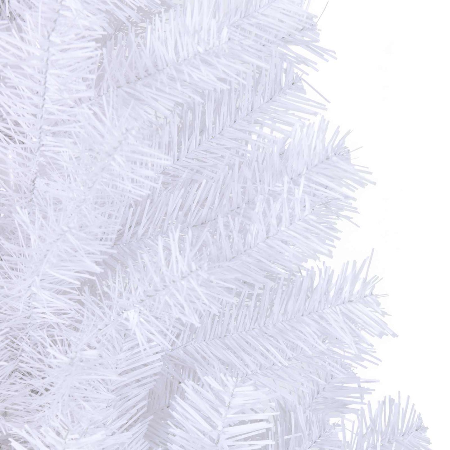 Artificial Christmas Tree with Stand White 180 cm PVC and Steel