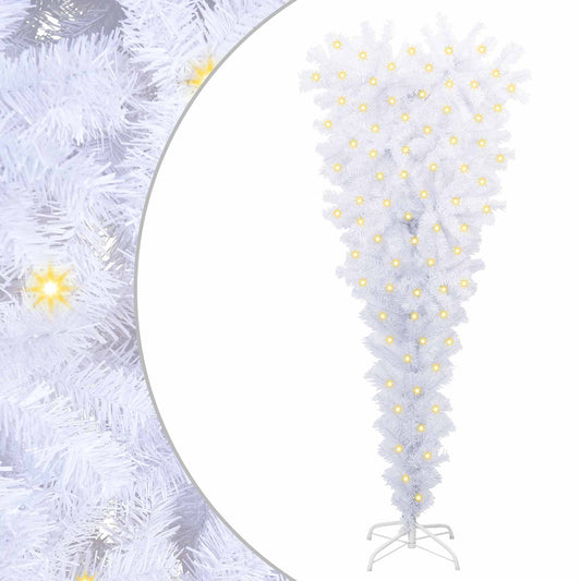 Artificial Christmas Tree with Stand White 120 cm PVC and Steel Artificial Christmas Tree with Stand White 120 cm PVC and Steel
