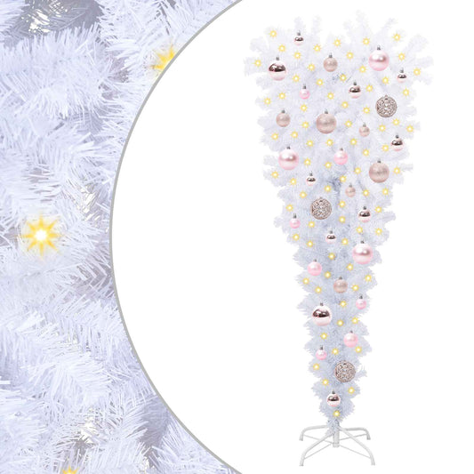 Artificial Christmas Tree with Stand White 120 cm PVC and Steel Artificial Christmas Tree with Stand White 120 cm PVC and Steel