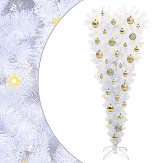 Artificial Christmas Tree with Stand White 120 cm PVC and Steel Artificial Christmas Tree with Stand White 120 cm PVC and Steel