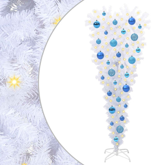 Artificial Christmas Tree with Stand White 120 cm PVC and Steel Artificial Christmas Tree with Stand White 120 cm PVC and Steel