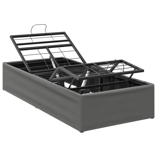 Electric Adjustable Bed Frame Dark Grey 200 x 90 x 33.5 cm Electric Adjustable Bed Frame Dark Grey 200 x 90 x 33.5 cm