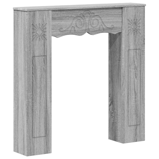 Fireplace Surround Grey Sonoma 102 x 20 x 102 cm Fireplace Surround Grey Sonoma 102 x 20 x 102 cm