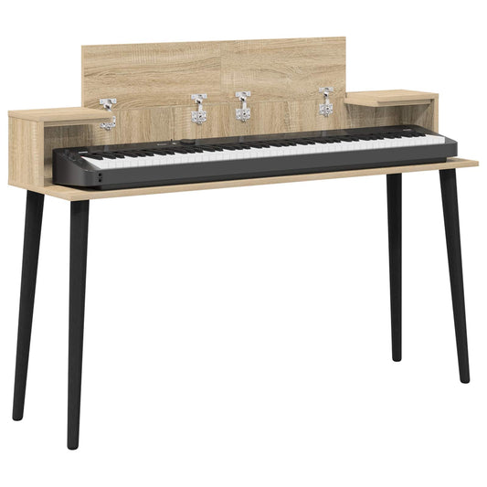 Studio Desk Sonoma 152 x 36 x 19.5 cm Engineered Wood Studio Desk Sonoma 152 x 36 x 19.5 cm Engineered Wood