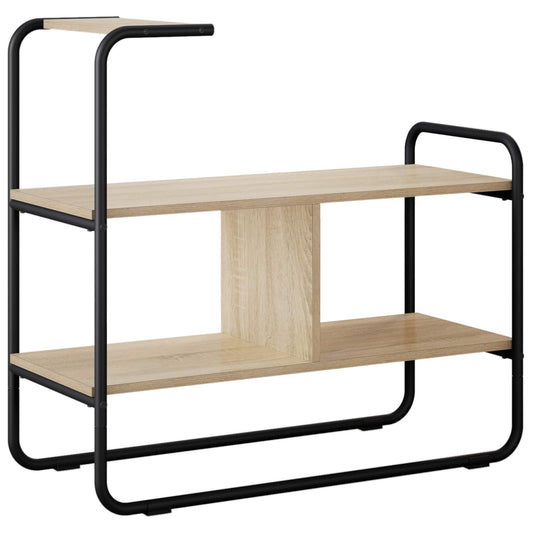 Console Table Sonoma Oak 80 x 35 x 75 cm Engineered Wood Console Table Sonoma Oak 80 x 35 x 75 cm Engineered Wood