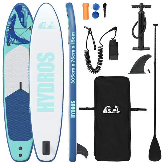 Inflatable Stand Up Paddle Board HYDROS 305 x 76 x 15 cm for Inflatable Stand Up Paddle Board HYDROS 305 x 76 x 15 cm for