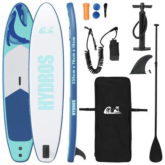 Inflatable Stand Up Paddle Board HYDROS 335 x 76 x 15 cm for Inflatable Stand Up Paddle Board HYDROS 335 x 76 x 15 cm for