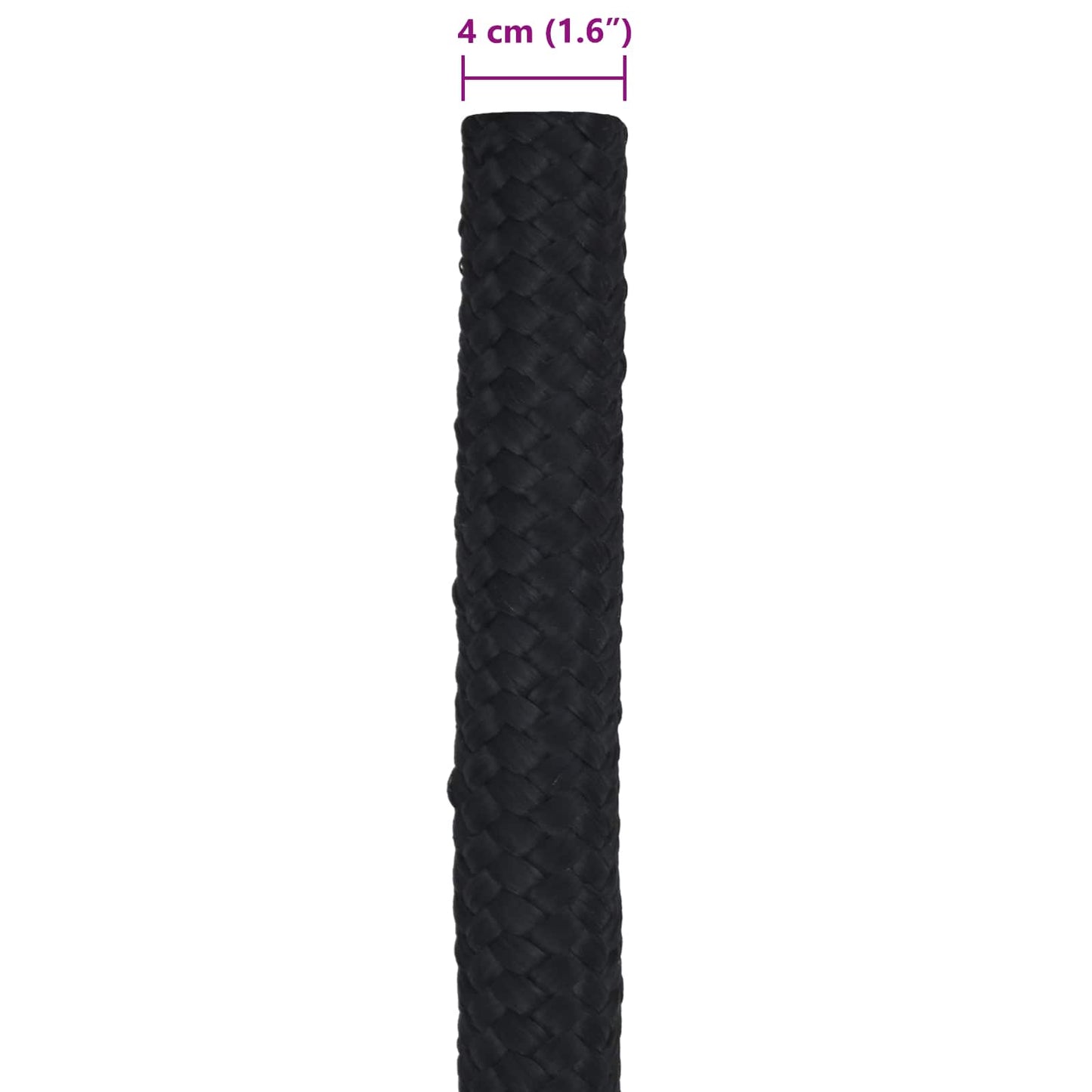 Boat Rope 10 m 4 Black PP