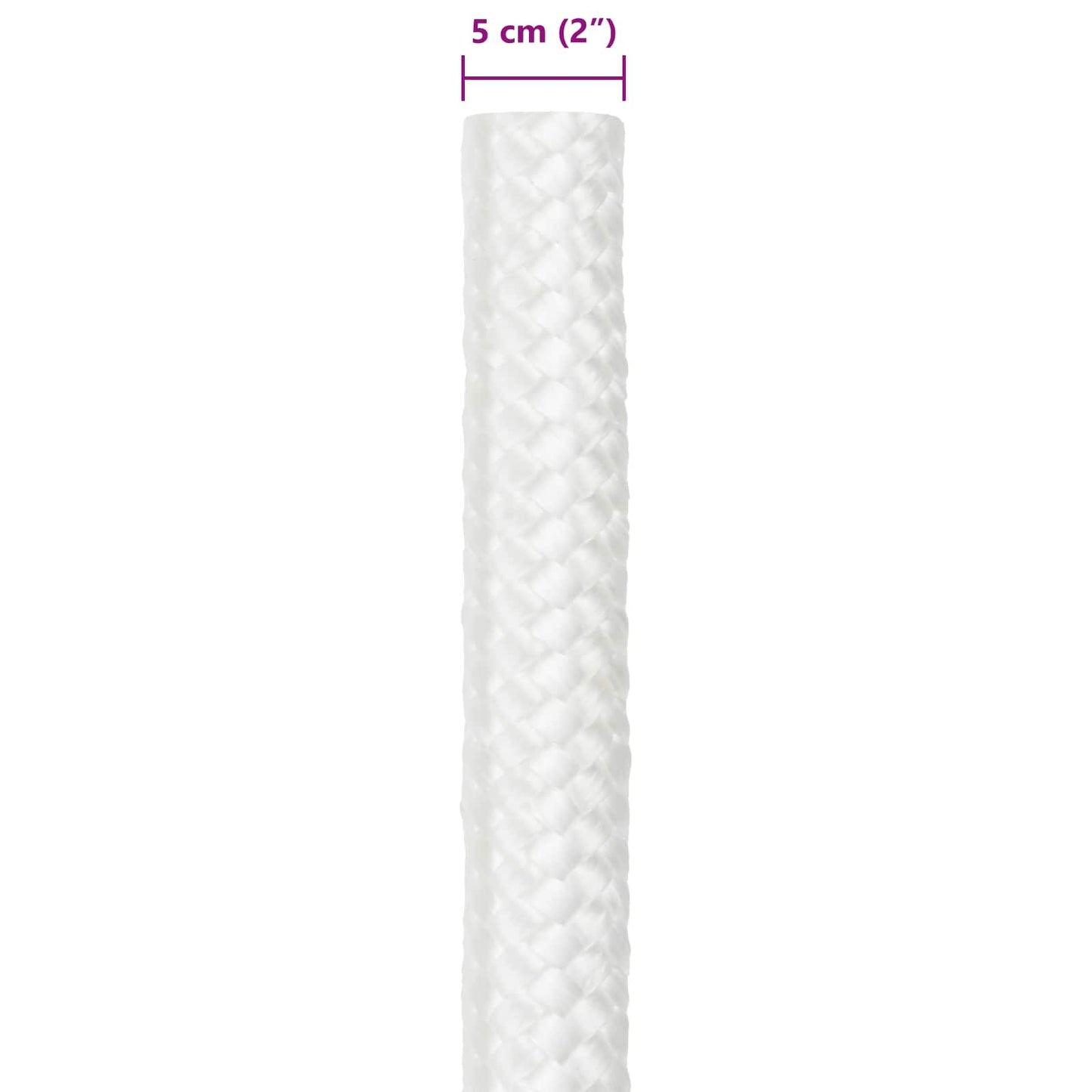 Boat Rope 5 m 5 White PP