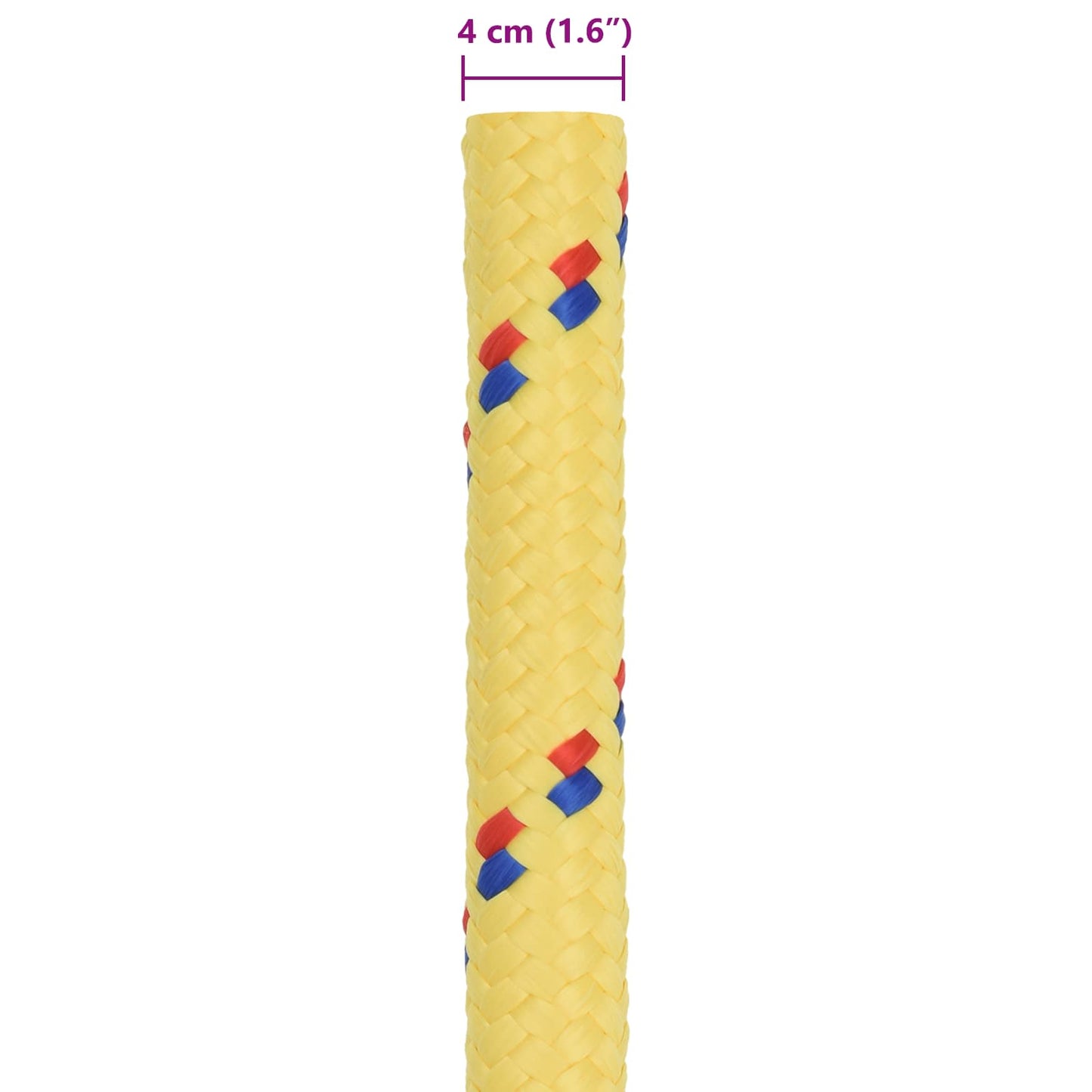 Boat Rope 5 m 4 Yellow PP