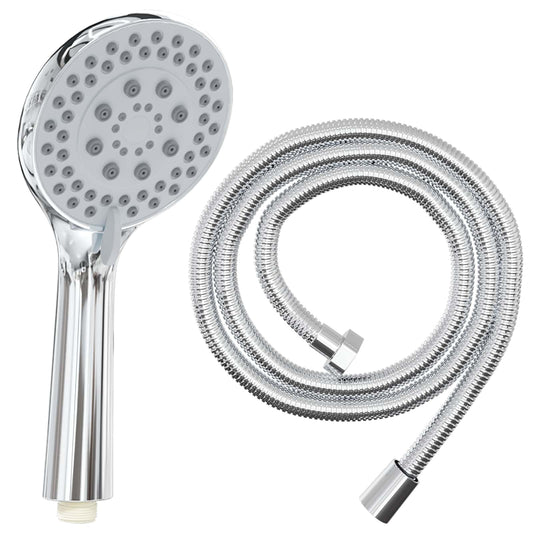 Shower Head Set Chrome 150 cm Stainless Steel Shower Head Set Chrome 150 cm Stainless Steel
