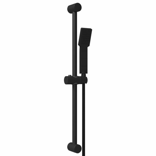 Shower System Set Black 70 cm Stainless Steel Shower System Set Black 70 cm Stainless Steel
