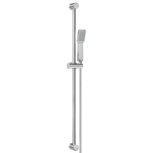 Shower System Set Chrome 100 cm Stainless Steel Shower System Set Chrome 100 cm Stainless Steel
