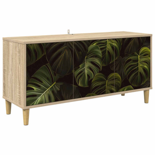 TV Cabinet ELBURG 102 x 33 x 50 cm Sonoma Engineered Wood TV Cabinet ELBURG 102 x 33 x 50 cm Sonoma Engineered Wood