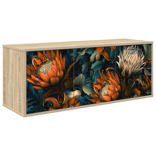 Wall-mounted TV Cabinet LOCHEM 102 x 33 x 40 cm Sonoma Oak Wall-mounted TV Cabinet LOCHEM 102 x 33 x 40 cm Sonoma Oak