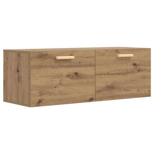 Wall Cabinet 100 x 36.5 x 35 cm Engineered Wood Artisan oak Wall Cabinet 100 x 36.5 x 35 cm Engineered Wood Artisan oak