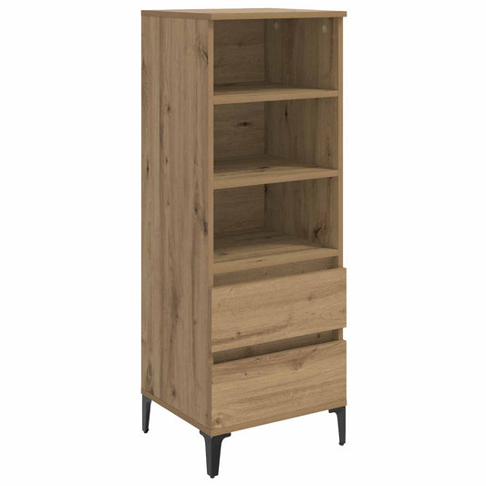 Highboard Artisan Oak 40 x 36 x 110 cm Engineered Wood Highboard Artisan Oak 40 x 36 x 110 cm Engineered Wood
