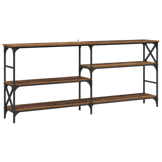 Console Table Old Wood 180 x 29 x 76.5 cm metal PB Console Table Old Wood 180 x 29 x 76.5 cm metal PB