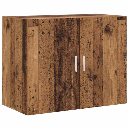 Wall Cabinet Old Wood 80 x 42.5 x 64 cm Engineered Wood Wall Cabinet Old Wood 80 x 42.5 x 64 cm Engineered Wood