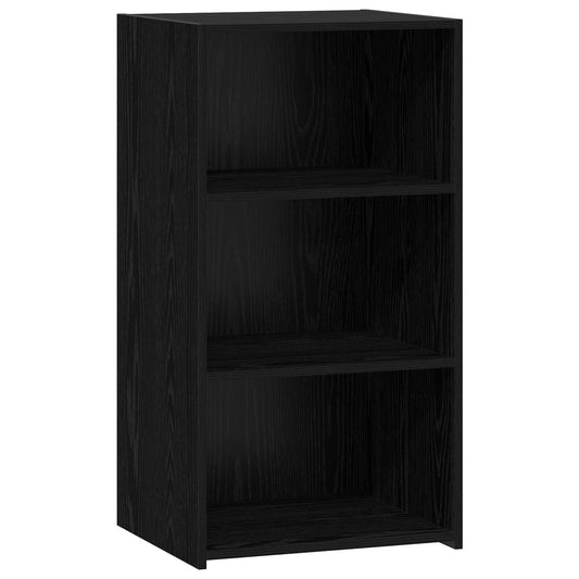 Sideboard Black Oak 50 x 41 x 93 cm Engineered Wood Sideboard Black Oak 50 x 41 x 93 cm Engineered Wood