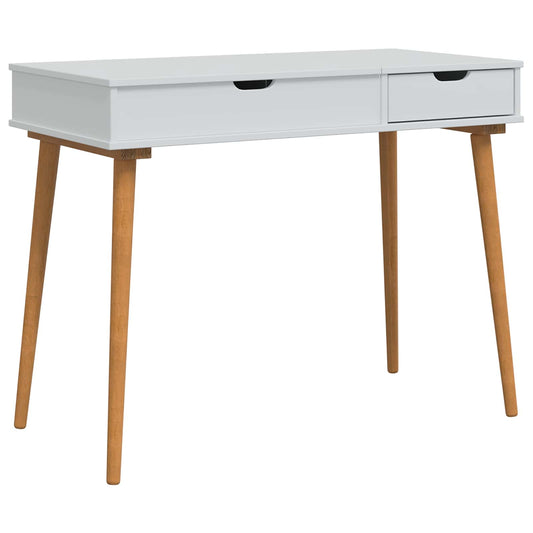 Dressing Table FAUSKE White 100 x 50 x 78 cm Dressing Table FAUSKE White 100 x 50 x 78 cm