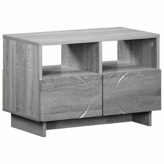 TV Stand 60 x 34.5 x 40 cm Grey Sonoma Engineered Wood TV Stand 60 x 34.5 x 40 cm Grey Sonoma Engineered Wood