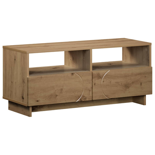 TV Stand 90 x 34.5 x 40 cm Artisan Oak Engineered Wood TV Stand 90 x 34.5 x 40 cm Artisan Oak Engineered Wood