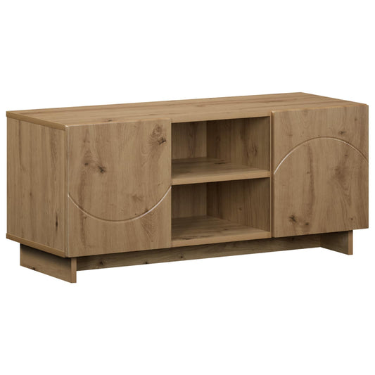 TV Stand 90 x 34.5 x 40 cm Artisan Oak Engineered Wood TV Stand 90 x 34.5 x 40 cm Artisan Oak Engineered Wood