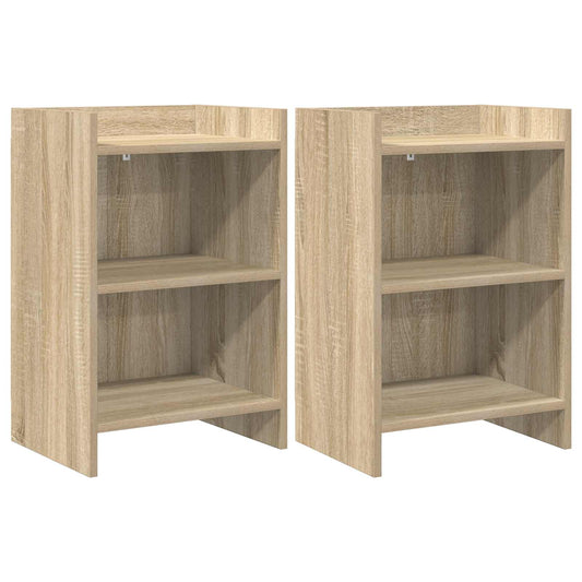 Bedside Tables 2 pcs Sonoma Oak 40 x 30 x 60 cm Engineered Wood Bedside Tables 2 pcs Sonoma Oak 40 x 30 x 60 cm Engineered Wood