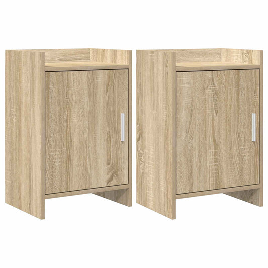 Bedside Tables 2 pcs Sonoma Oak 40 x 30 x 60 cm Engineered Wood Bedside Tables 2 pcs Sonoma Oak 40 x 30 x 60 cm Engineered Wood