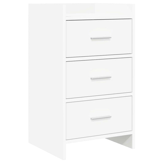 Bedside Tables White 40 x 36 x 70 cm Engineered Wood Bedside Tables White 40 x 36 x 70 cm Engineered Wood