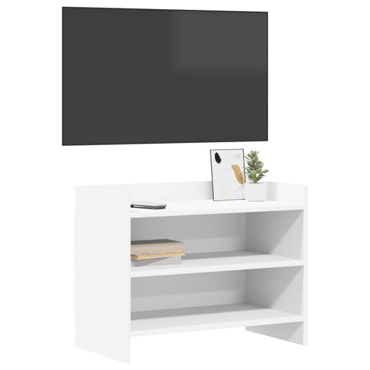 TV Cabinet 60 x 33 x 47 cm White Engineered Wood TV Cabinet 60 x 33 x 47 cm White Engineered Wood