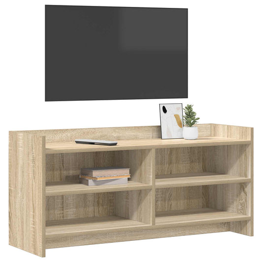 TV Cabinet 100 x 33 x 47 cm Sonoma Oak Engineered Wood TV Cabinet 100 x 33 x 47 cm Sonoma Oak Engineered Wood
