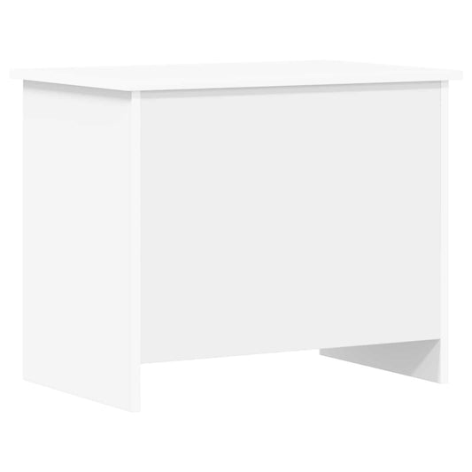 Storage Chest White 60 x 40 x 50 cm Engineered Wood Storage Chest White 60 x 40 x 50 cm Engineered Wood