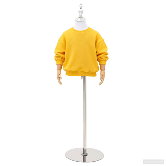 Adjustable 120-157 cm Mannequin with Base Unisex PP White Adjustable 120-157 cm Mannequin with Base Unisex PP White