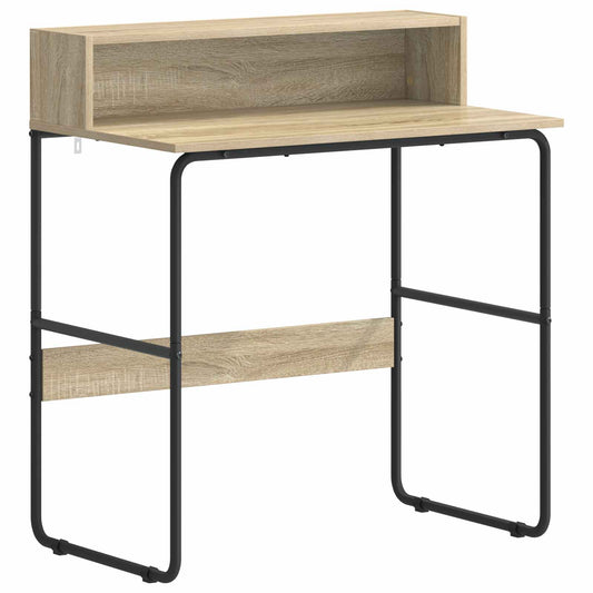 Desk with Storage Sonoma Oak 80 x 50 x 91 cm Desk with Storage Sonoma Oak 80 x 50 x 91 cm