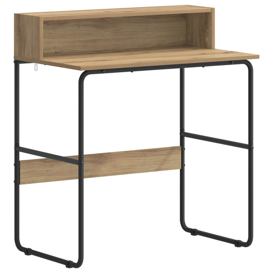 Desk with Storage Artisan Oak 80 x 50 x 91 cm Desk with Storage Artisan Oak 80 x 50 x 91 cm