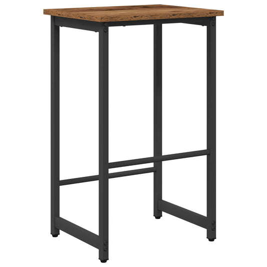 Bar Stool Old Wood 40 x 32 x 64 cm Engineered Wood Bar Stool Old Wood 40 x 32 x 64 cm Engineered Wood