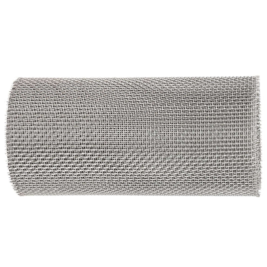 Mesh Screen 20 x 1000 cm 8 Mesh Stainless Steel 201 Silver Mesh Screen 20 x 1000 cm 8 Mesh Stainless Steel 201 Silver