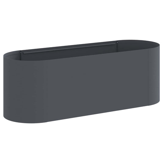 Raised Garden Bed Anthracite 120 x 40x 40 cm Raised Garden Bed Anthracite 120 x 40x 40 cm