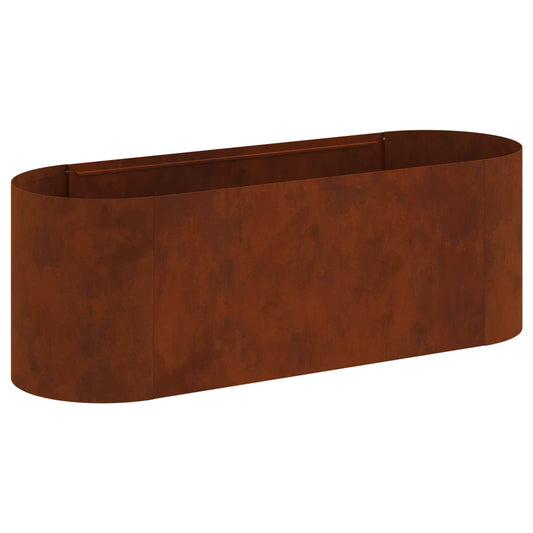 Raised Garden Bed Weathering Steel 120 x 40x 40 cm Raised Garden Bed Weathering Steel 120 x 40x 40 cm